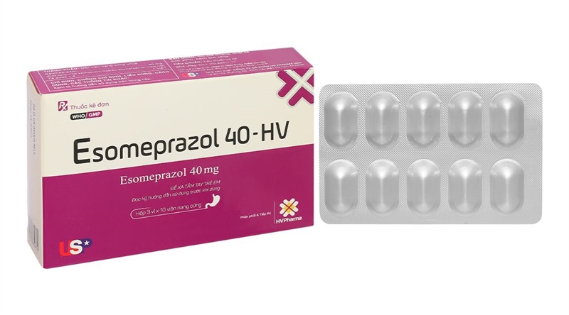 Esomeprazol 40mg - hv capsules usp pharma (h/30v)