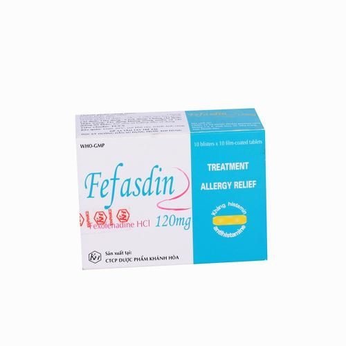 Fefasdin fexofenadin 120mg khapharco (h/100v)