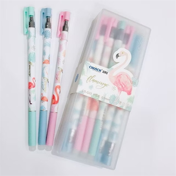 Bút mực CHOSCH CS-G33 mực tím 0.5mm - giao màu ngẫu nhiên