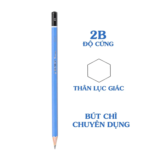 Bút Chì gỗ cao cấp BINZER BIZ-P02 (2B)