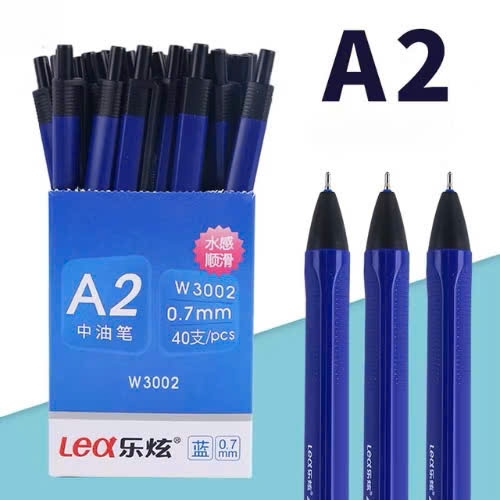 Bút Bi A2 mực xanh 0.7mm