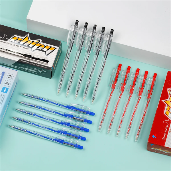 Bút Bi Thiên Long-089 Mực Xanh 0.8mm