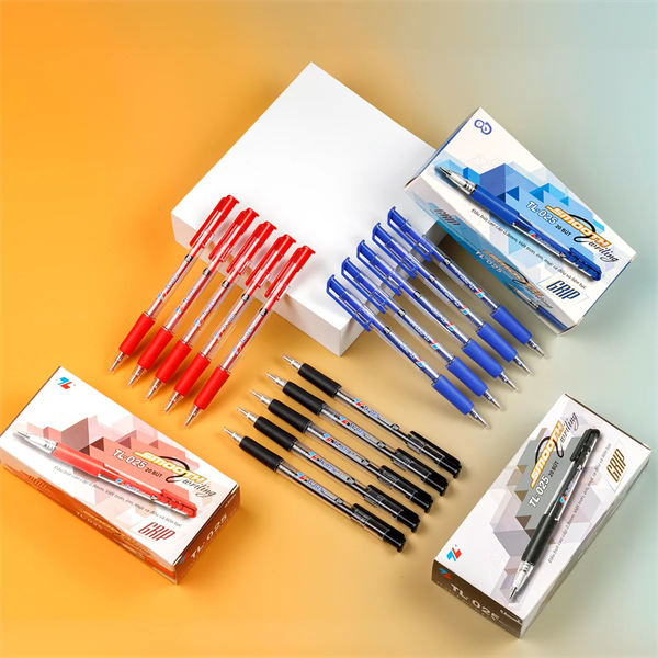 Bút Bi Thiên Long -025 Mực Đỏ 0.8mm