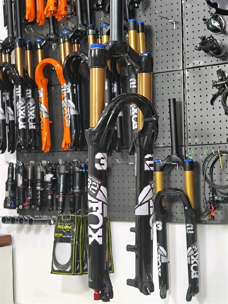 Phuộc hơi ZBIKE ZFX có REBOUND chuẩn QR hành trình 100mm