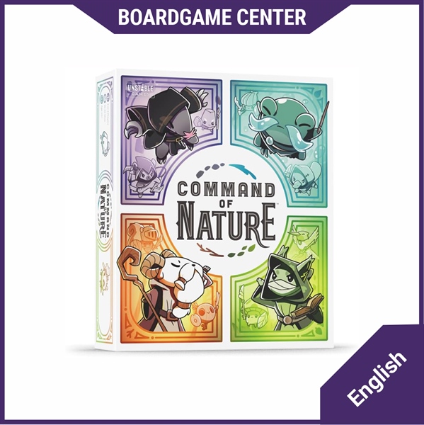 Bộ trò chơi Boardgame - Command of Nature (2024) Harness the magic of the forest and go head-to-head with rival Sages