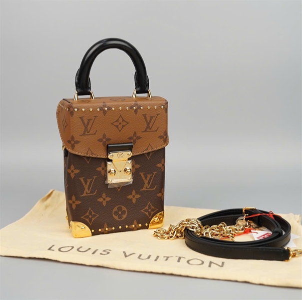 Túi LV Camera hoa nâu 2 strap sz12 (HC) +