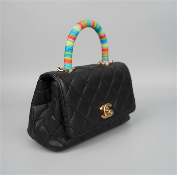 Túi Chanel Handle quai cầm nhiều màu (31054197) sz18 (HC) +