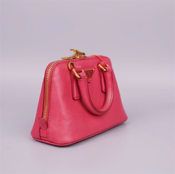 Túi Prada hồng sz18 +