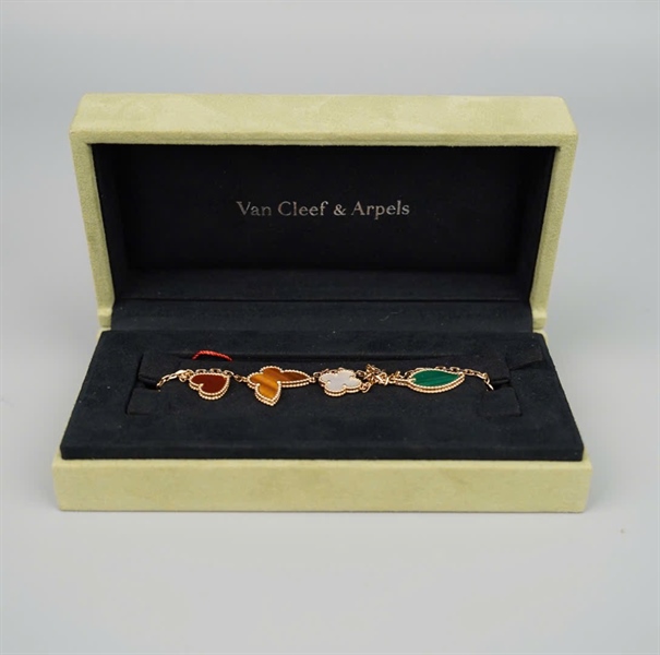 Vòng tay Van Cleef nhiều màu (HC) +