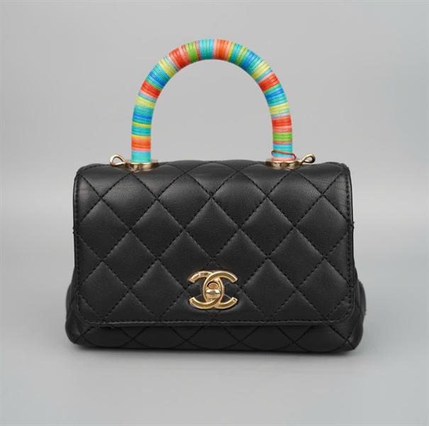 Túi Chanel Handle quai cầm nhiều màu (31054197) sz18 (HC) +