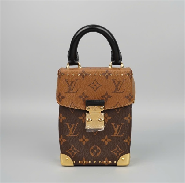 Túi LV Camera hoa nâu 2 strap sz12 (HC) +