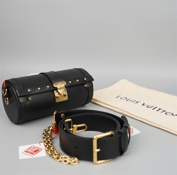 Túi LV Papillon trunk đen 2 strap sz19 (HC) +