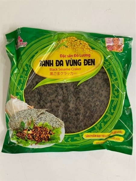 Bánh đa vừng đen