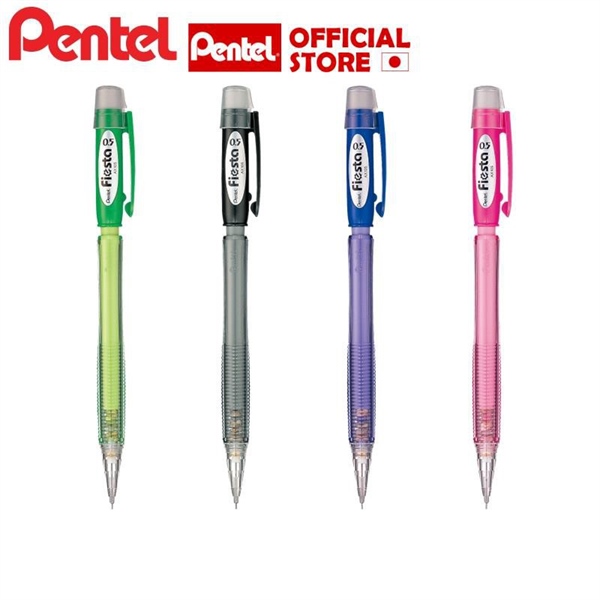 Út chì bấm Pentel Fiesta AX105 Ngòi 0.5mm - Bút chì kim Pentel AX105 chính hãng Made in Japan