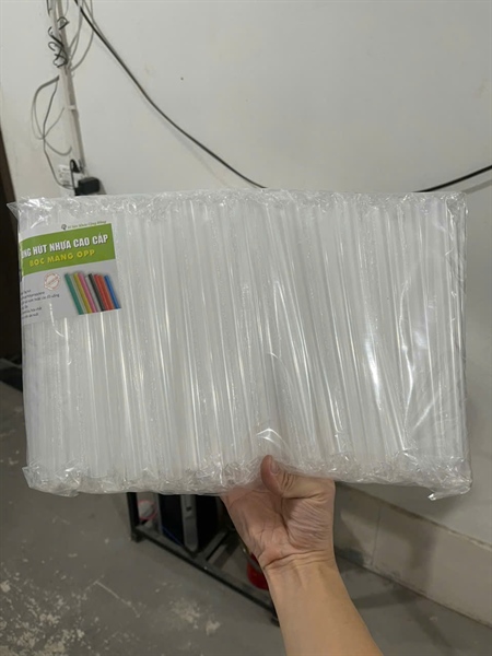 Ống Hút Trắng 12