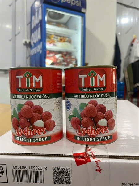 Vải Thiều Nước Đường 650gr