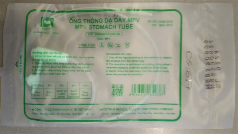 Sond dạ dày số 6 - Việt Nam