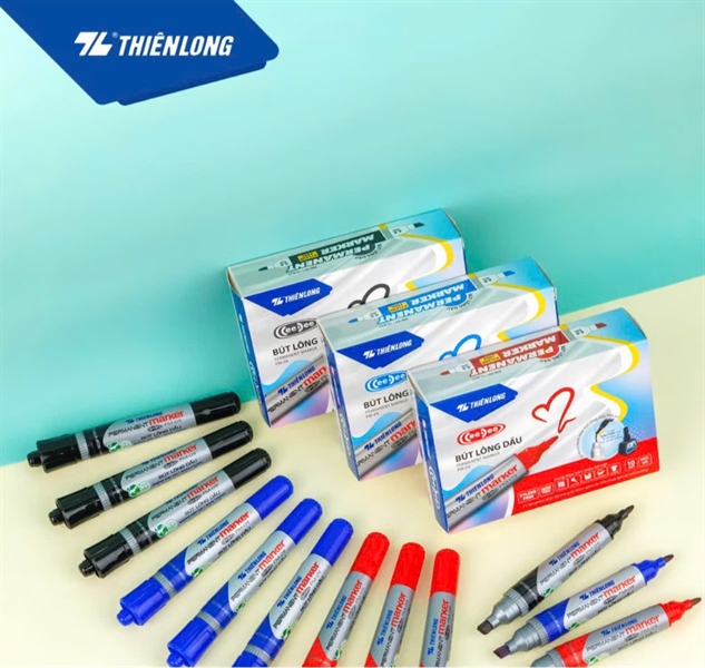 Bút lông dầu PM-09 -ĐỎ