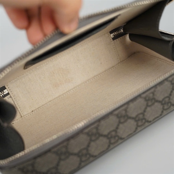 Túi GG đeo chéo xám sz22 (BQ) KG +