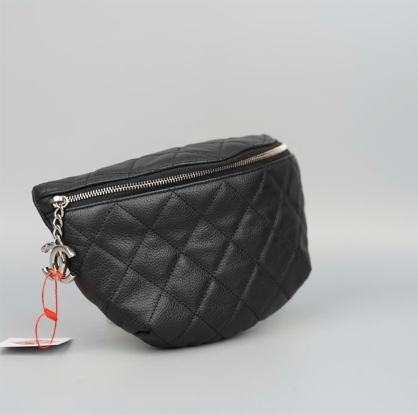 Túi Chanel Bumbag đen (27424770) sz16 (BQ) KG +
