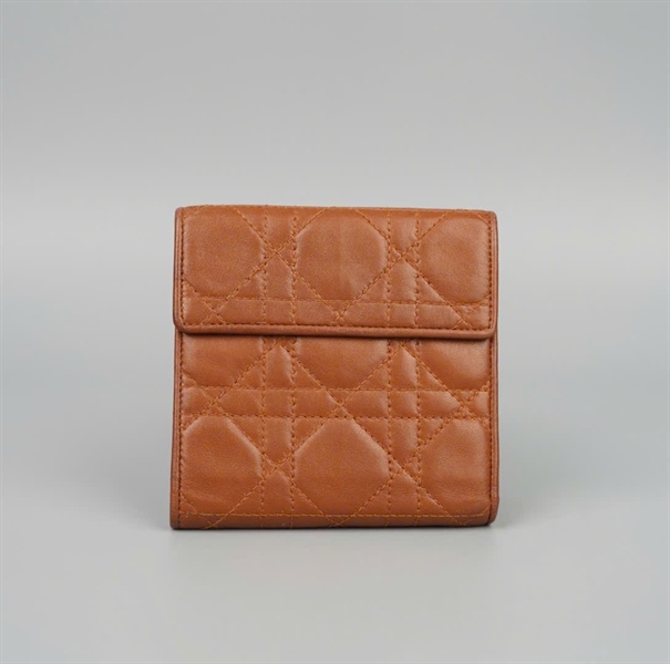 Ví Dior màu nâu KG+