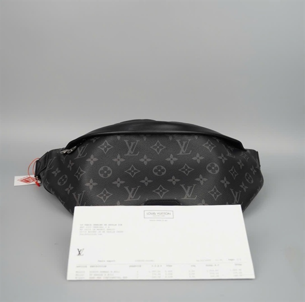 Túi LV Bumbag hoa đen sz23 (BQ) KG +