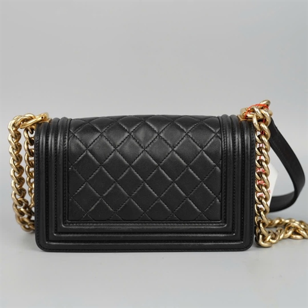 Túi Chanel Boy đen (2318337) sz20 (BQ) KG +