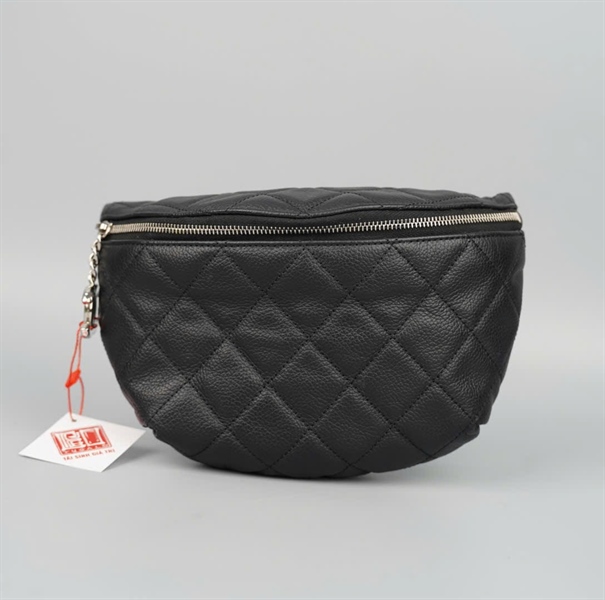 Túi Chanel Bumbag đen (27424770) sz16 (BQ) KG +