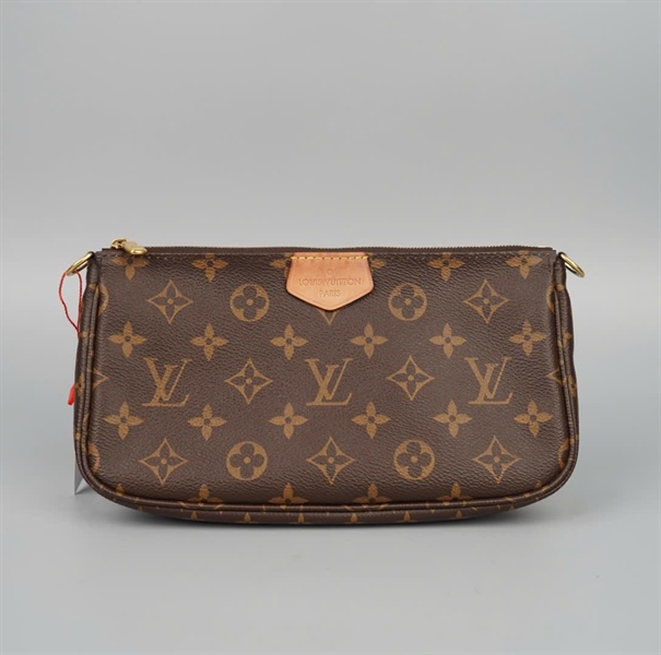 Túi LV hoa nâu kèm ví nhỏ sz23 (TA3210) (TB) +