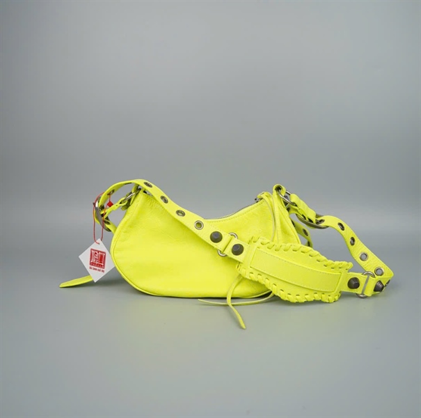 Túi Balenaga Le Cagole xanh kèm ví (562481) sz23 (BQ) KG +