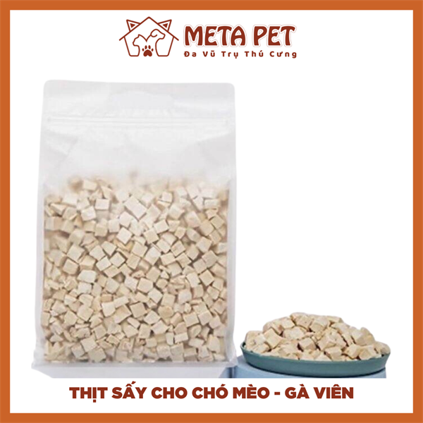 Thịt sấy cho chó mèo 500g chiết