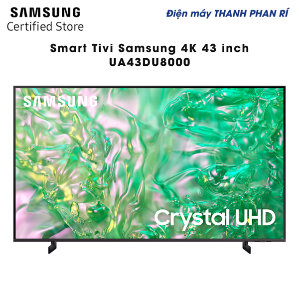 Smart Tivi Samsung 4K 43 inch UA43DU8000