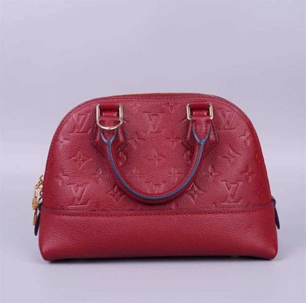 Túi LV Alma đỏ có lót form kèm ổ+ chìa (AR4129) sz24 KG +