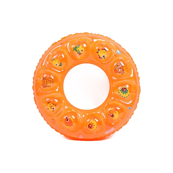 Phao tròn 2 lớp Màu Cam - size70cm