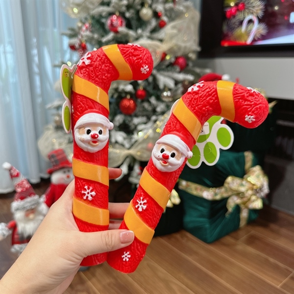 HQ - Đồ chơi cây gậy ông già Noel 21cm