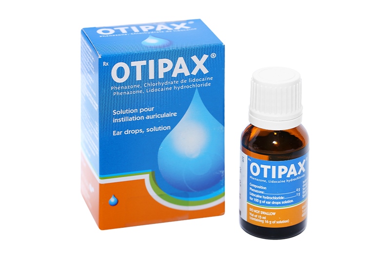 Nhỏ tai otipax biocodex (c/15ml)