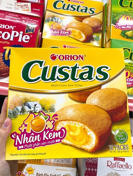 BÁNH CUSTAS KEM TRỨNG