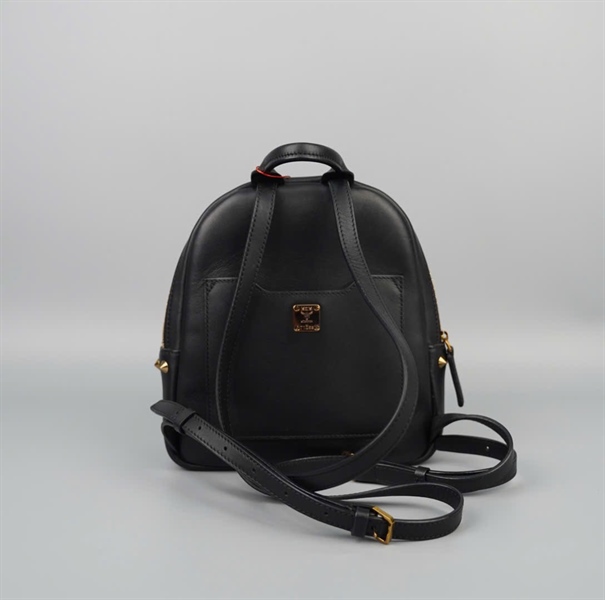 Balo MCM màu đen đính tai thỏ (T1068) KG+