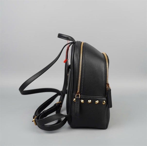 Balo MCM màu đen đính tai thỏ (T1068) KG+