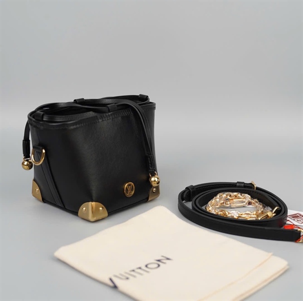 Túi LV Bucket đen 2 strap sz11 (HC) +