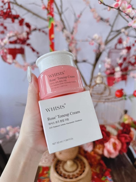 Kem dưỡng Whisis Rose Toneup 50ml (VAT)