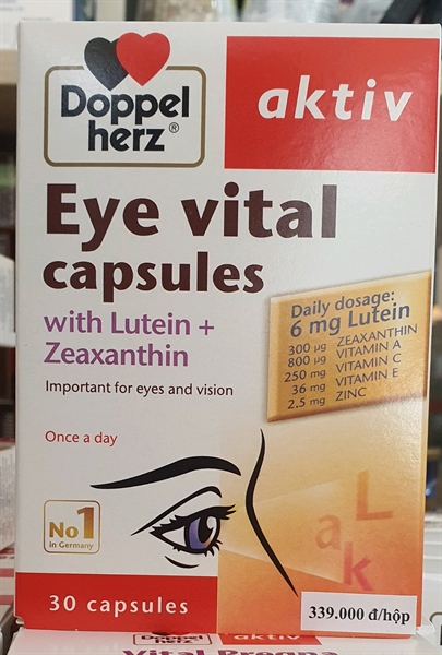 Thực phẩm bảo vệ sức khoẻ Eye Vital Capsules