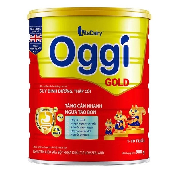 Sữa bột Oggi Gold 900g