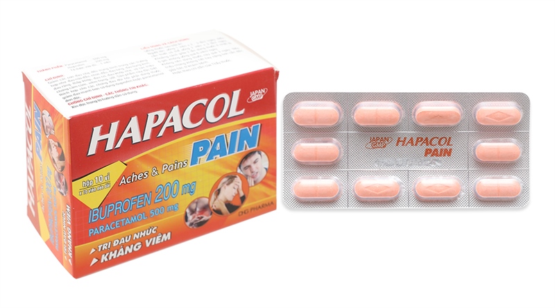 Hapacol pain 500mg dhg (h/100v)