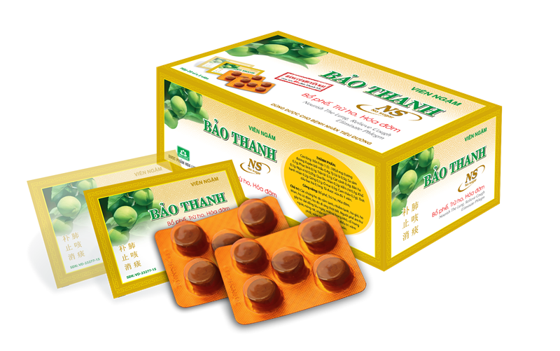 Bảo thanh ngậm vàng hoa linh (h/100v)