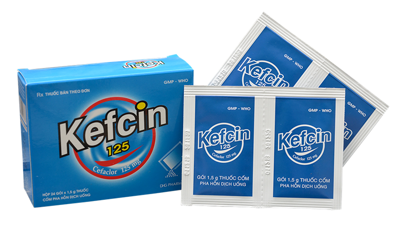 Kefcin cefaclor 125mg dhg (h/24g/1.5gr)