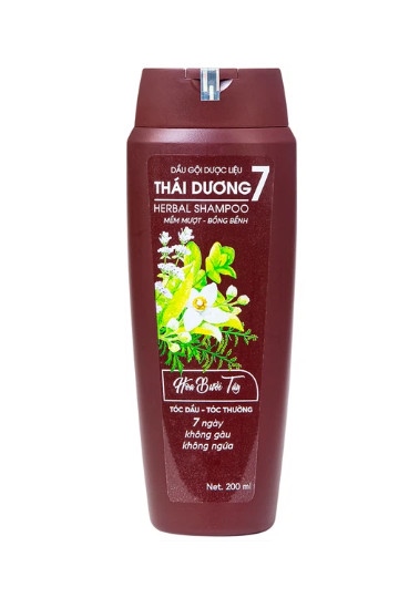 Dầu gội dược liệu thái dương 7 nâu (c/200ml)