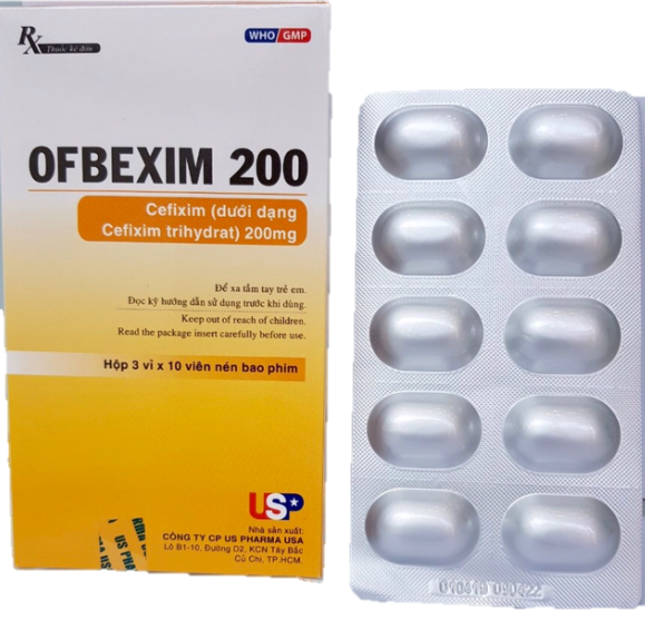 Ofbexim cefixim 200mg usp (h/30v)