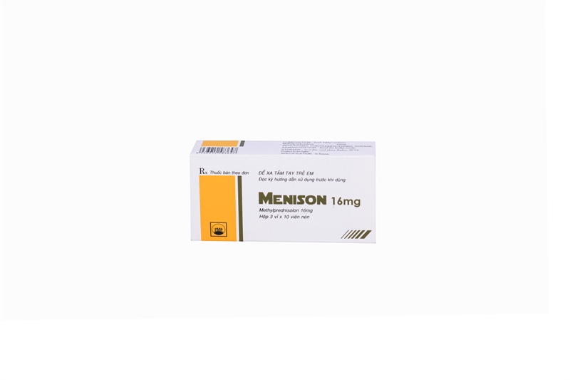 Menison Methylprednisolon 16mg pymepharco (h/30v)