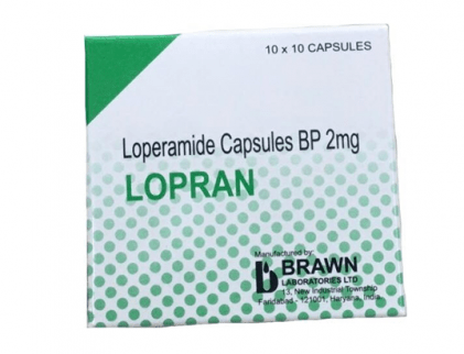 Lopran 2mg brawn (hộp/100 viên nang)